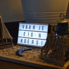 Vaar je eigen koers