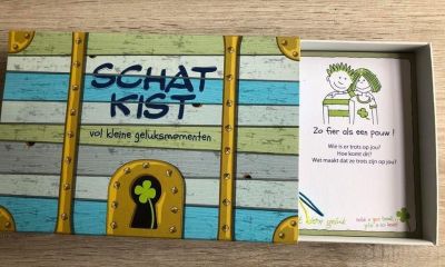 Schatkist vol kleine geluksmomenten open