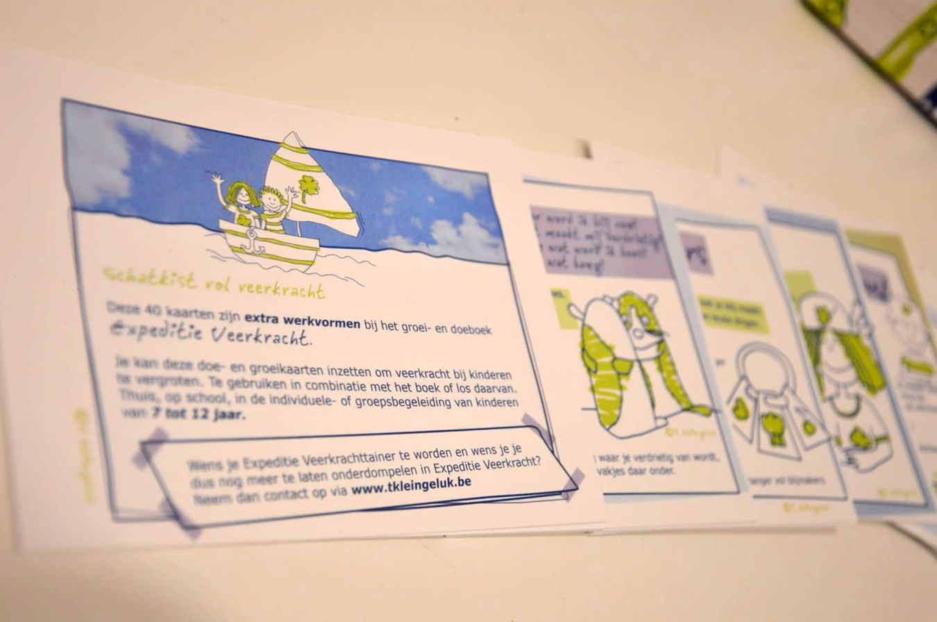 Schatkist vol veerkracht kaartjes